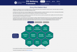 Screenshot of PfG Wellbeing Dashboard